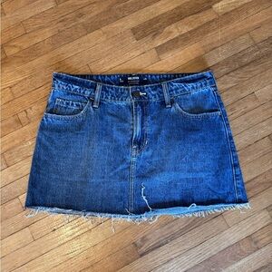 Hollister Denim Mini Skirt